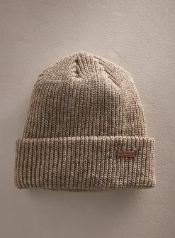 Pure Canadian wool ribbed tuque
