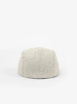Pure linen colourful cap