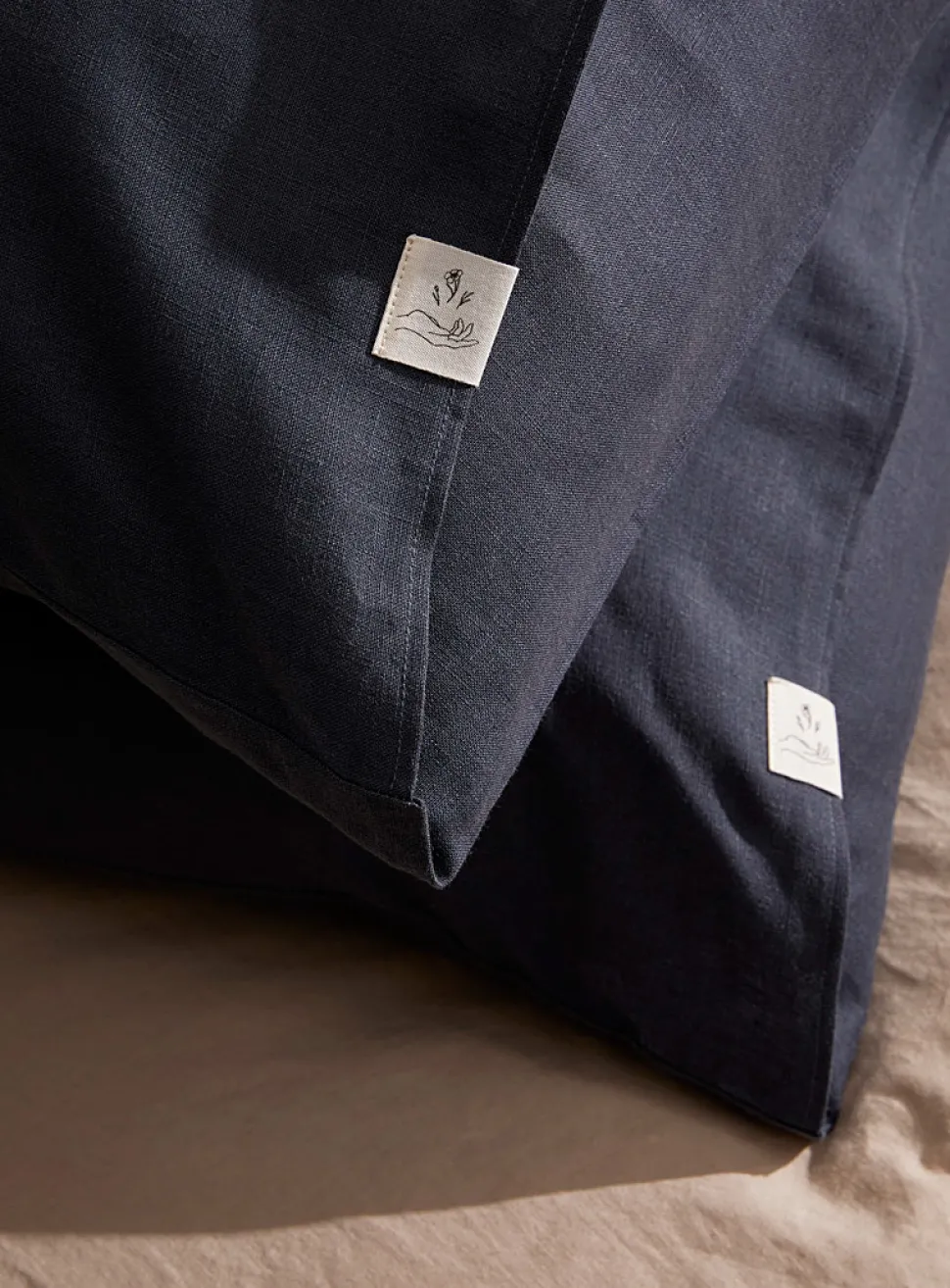 Pure linen pillow cases