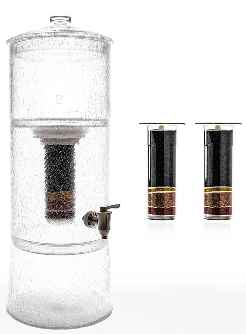 PURGLASS filtered water dispenser