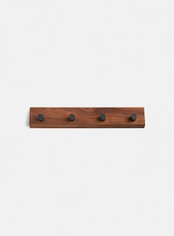 Pyramid four peg hook wall rack
