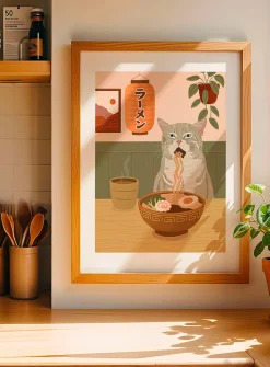 Ramen Time art print