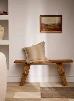 Recycled teak Rembrandt bench
