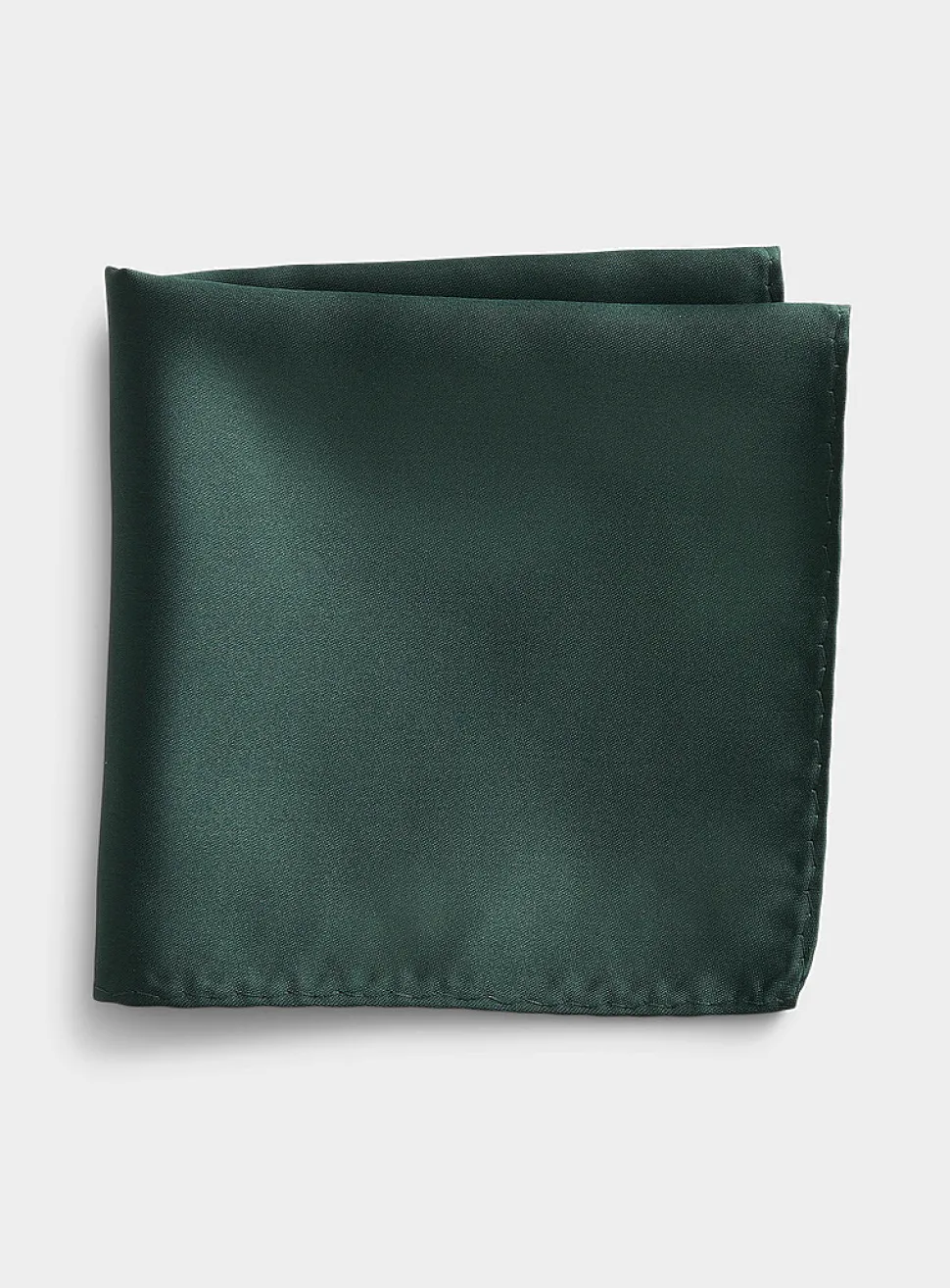 Satiny pocket square