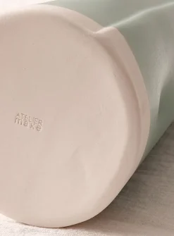Satiny porcelain carafe