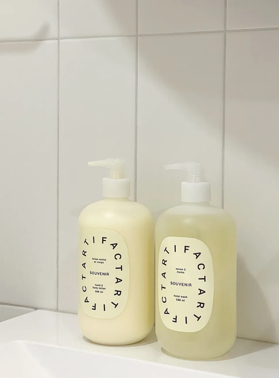 Sea kelp and green tea extracts hand soap