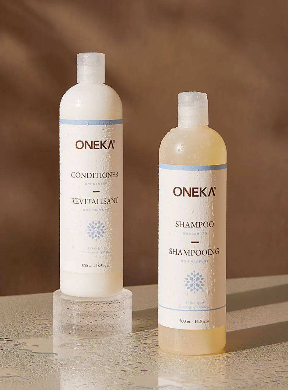 Shampoo and conditioner set
