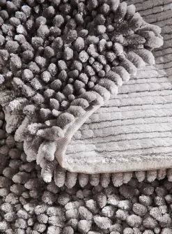 Silky XL chenille bath mat