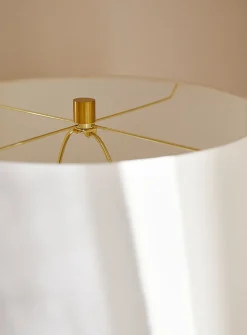 Slim base minimalist floor lamp