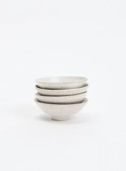 Small minimalist stoneware bowls