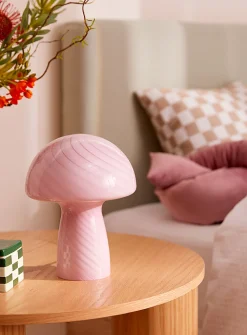 Small mushroom table lamp