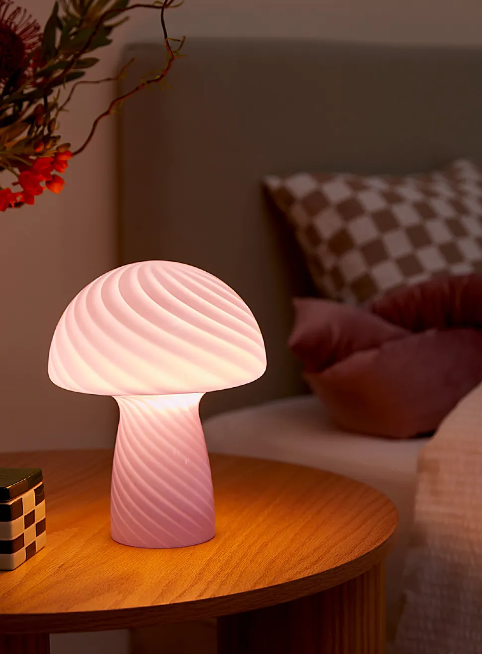 Small mushroom table lamp