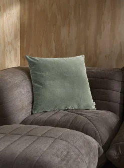Soft cotton velvet removable-cover cushion