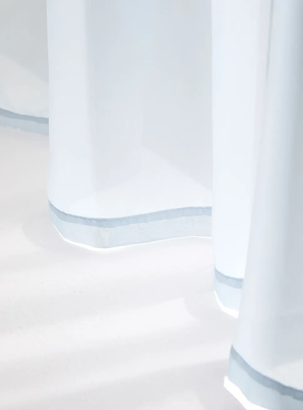 Soft tone plain sheer curtains