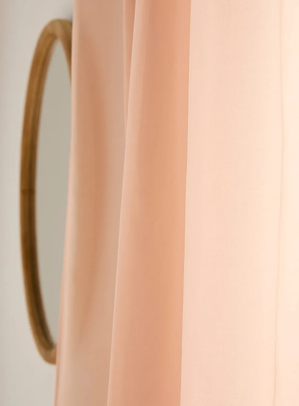 Soft tone plain sheer curtains
