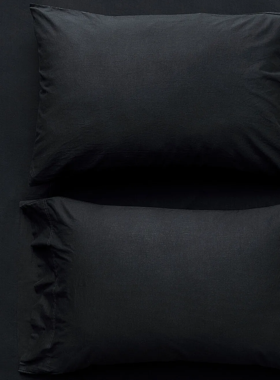 Solid pure organic cotton pillowcases