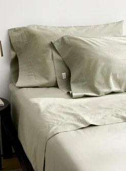 Solid pure organic cotton pillowcases
