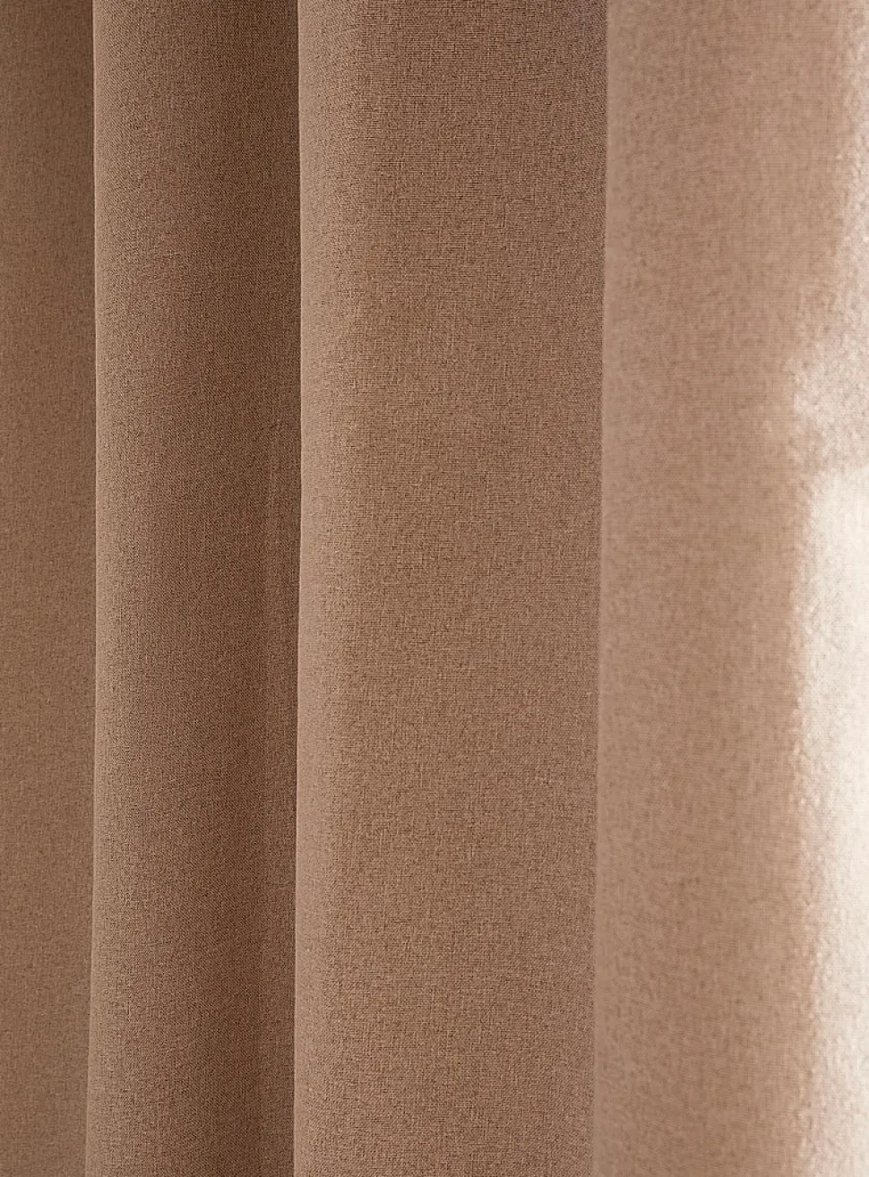 Speckled blackout curtain