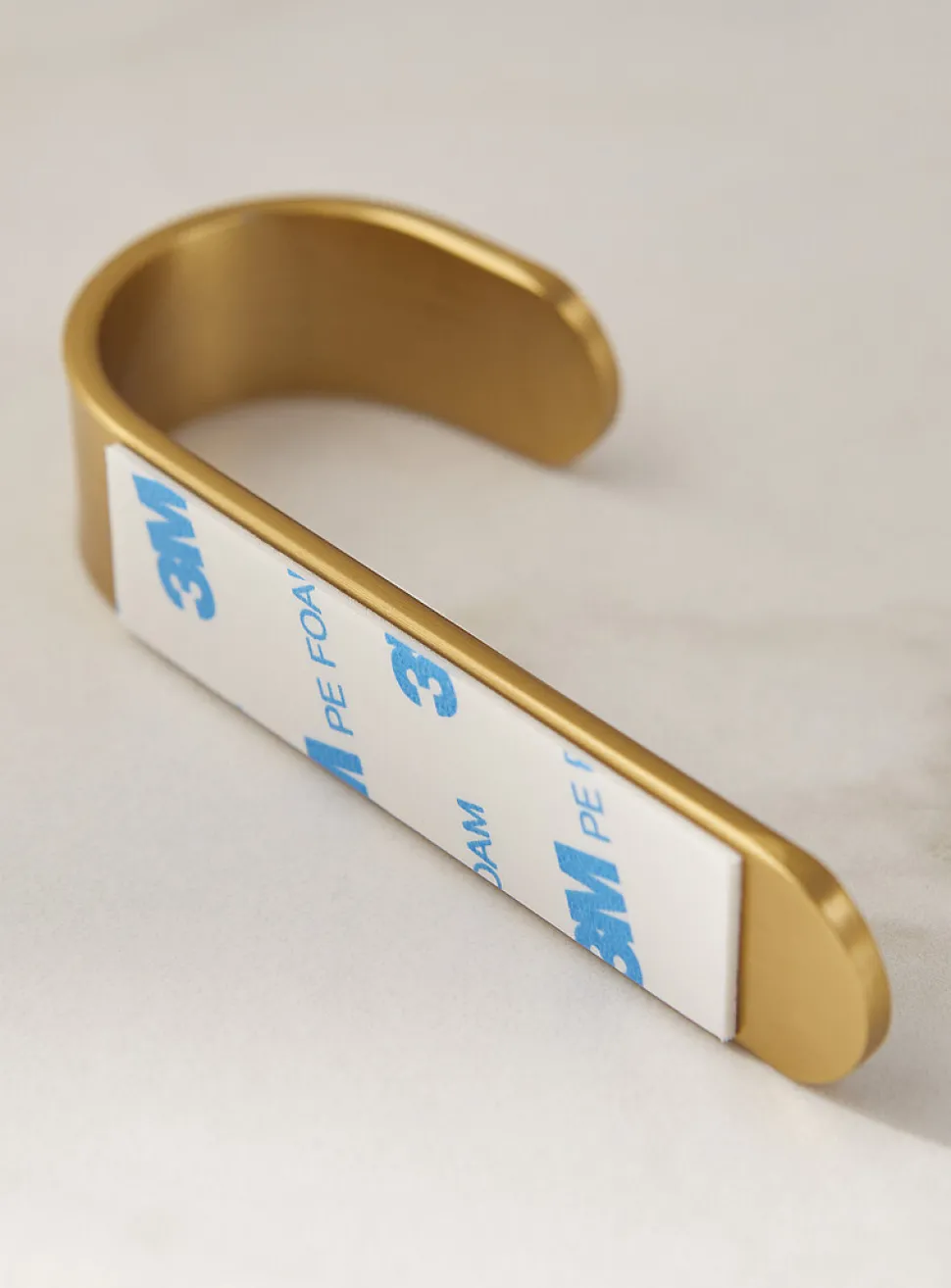 Stainless steel adhesive hook