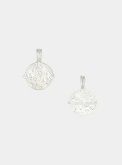 Sterling silver baby zodiac sign necklace and chain set