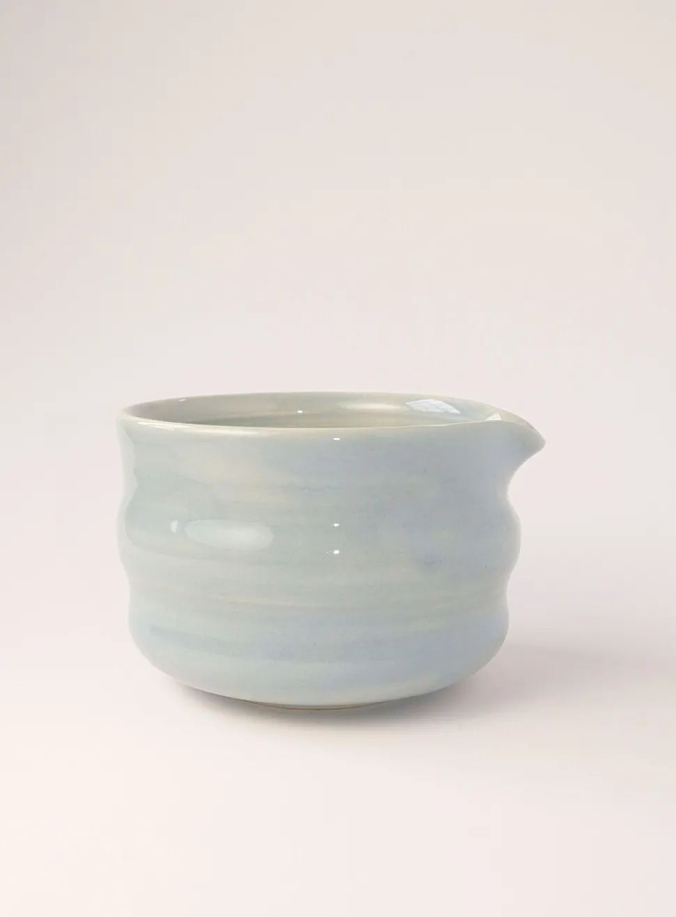 Stoneware matcha bowl