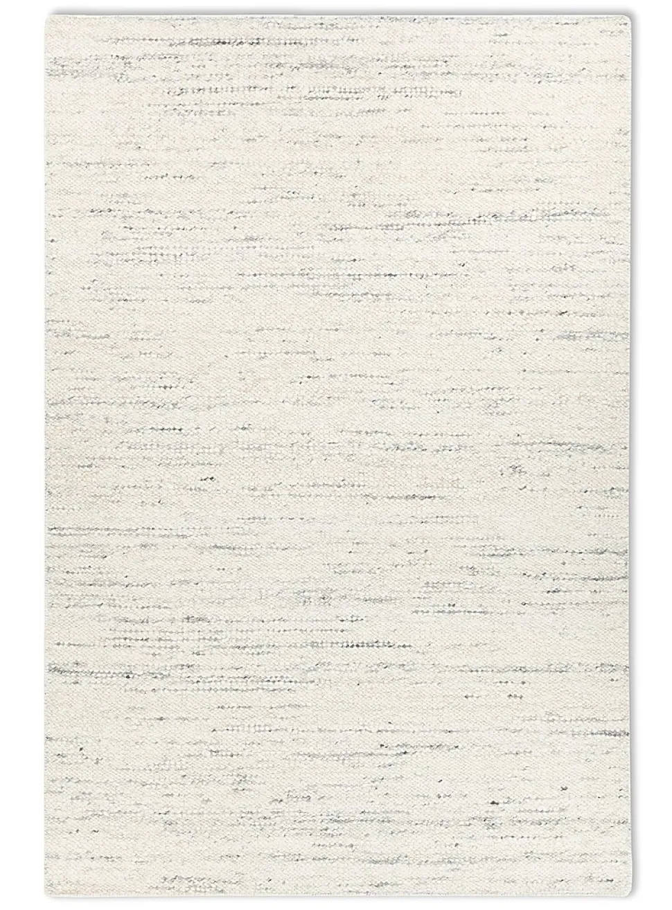 Strata grey striations pure wool rug