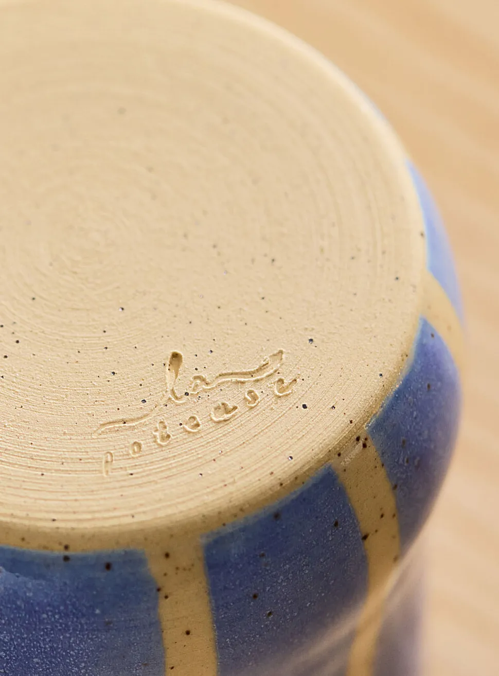 Summer Stripe Ceramic Mug