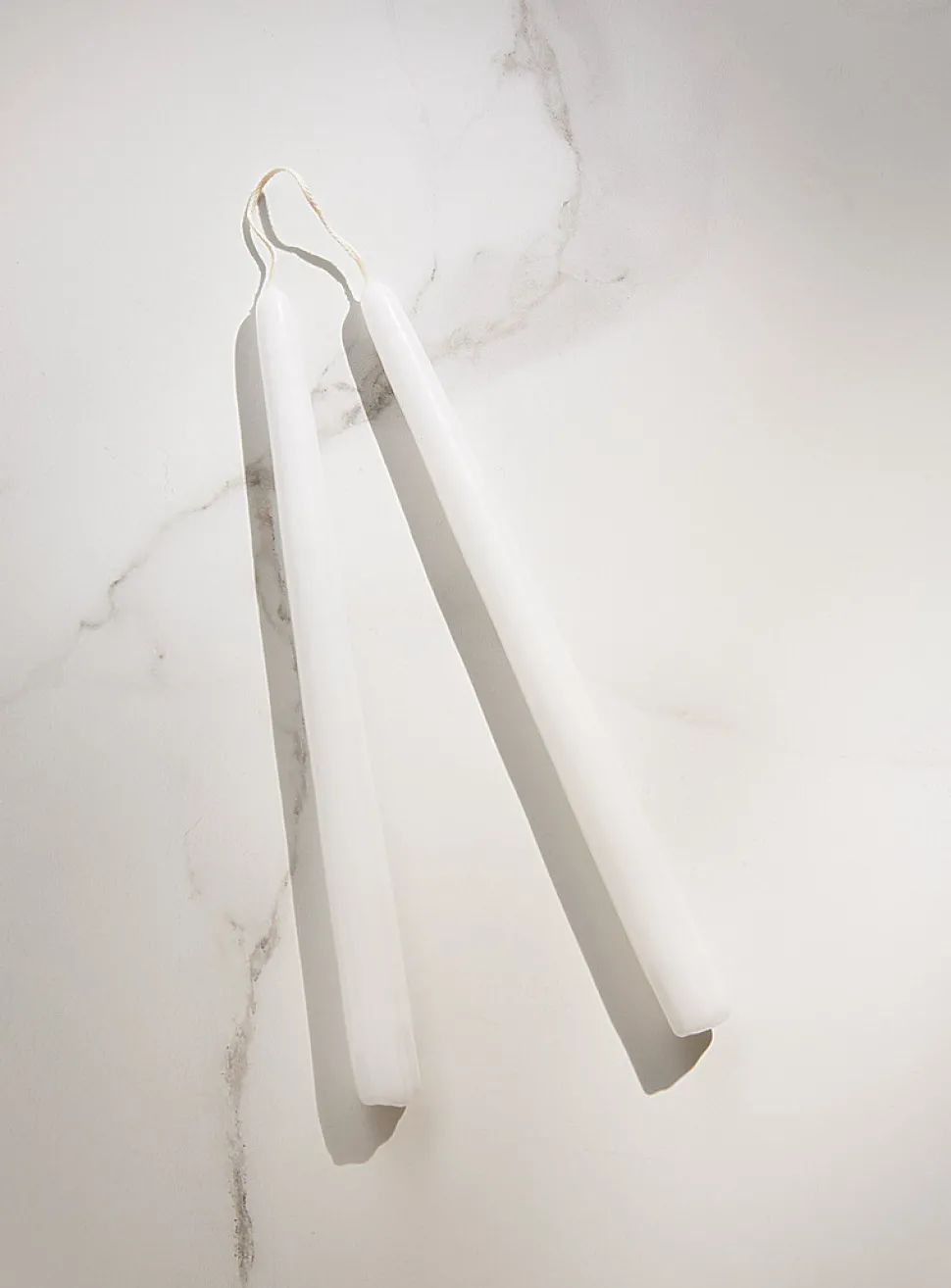 Taper elongated conical candles