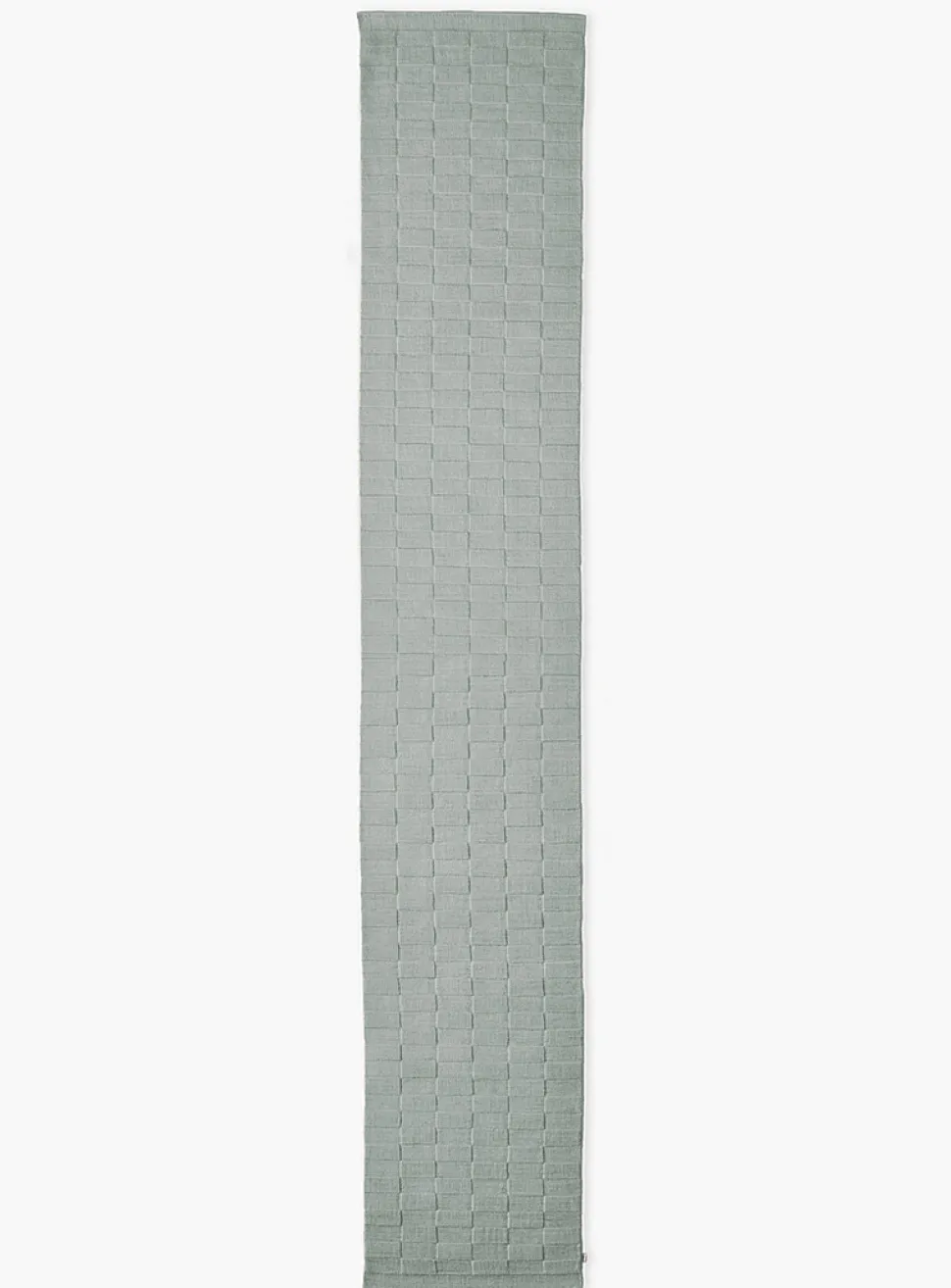 Textured tiles artisanal hallway runner