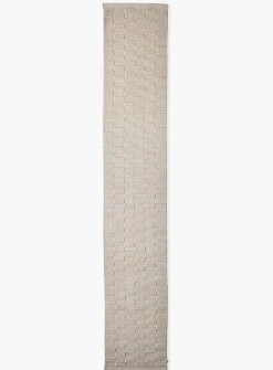 Textured tiles artisanal hallway runner