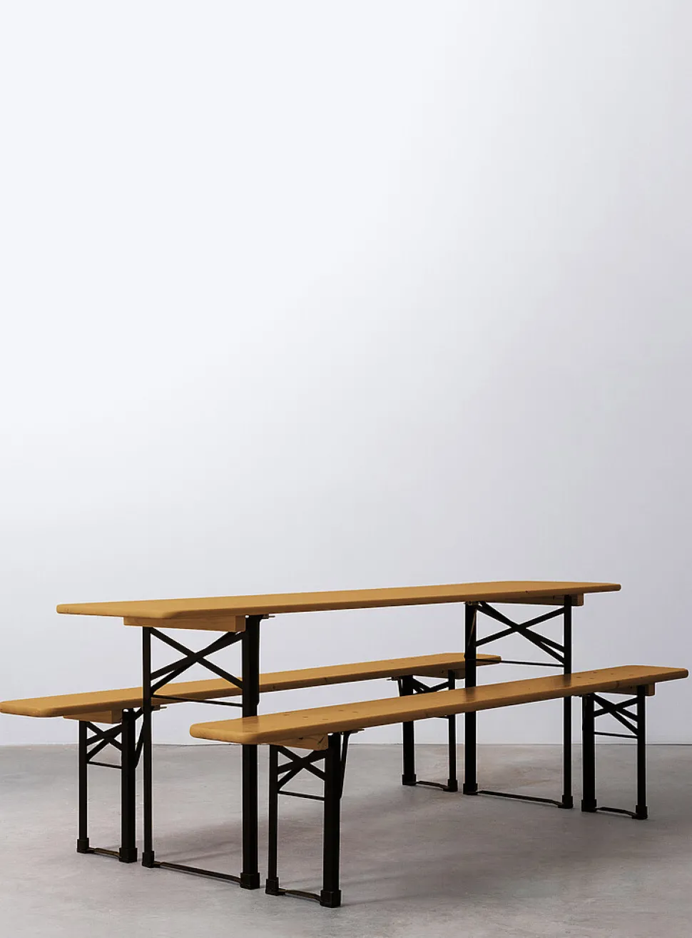 The Original outdoor table and bench set