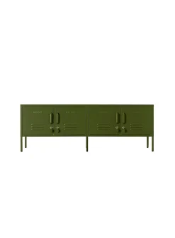 The Standard storage units metallic TV unit
