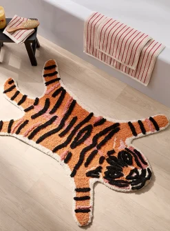 Tiger bath mat