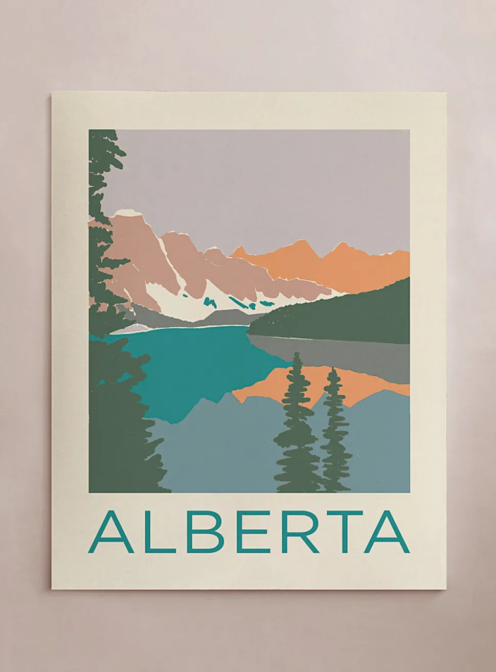 Travel Alberta art print