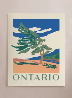 Travel Ontario art print