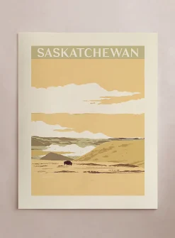 Travel Saskatchewan art print