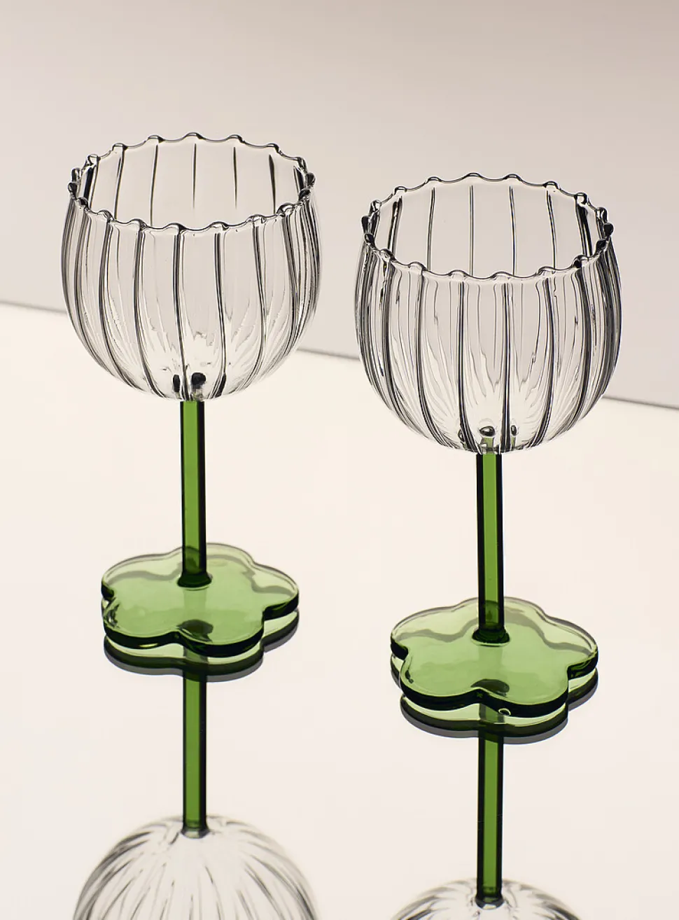 Tulip cocktail glasses