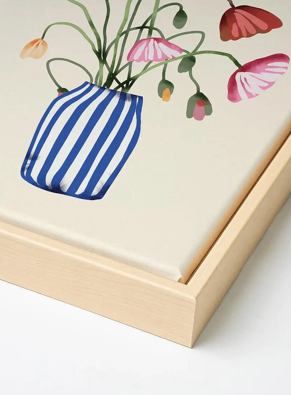 Vase Riviera art print