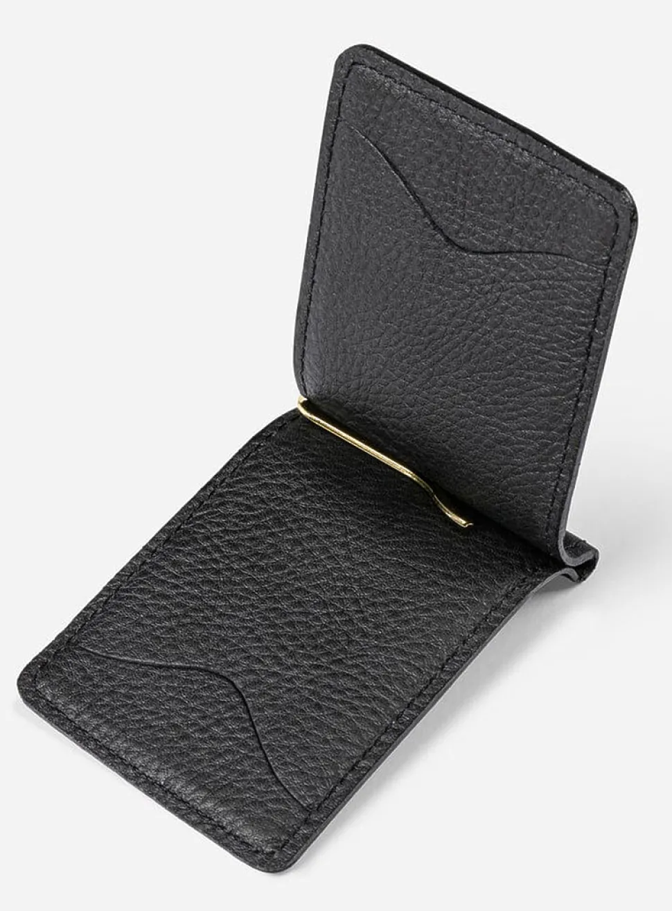 Vegetable-tanned leather card case