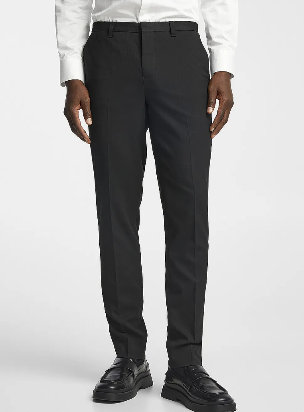 Washable solid twill pant