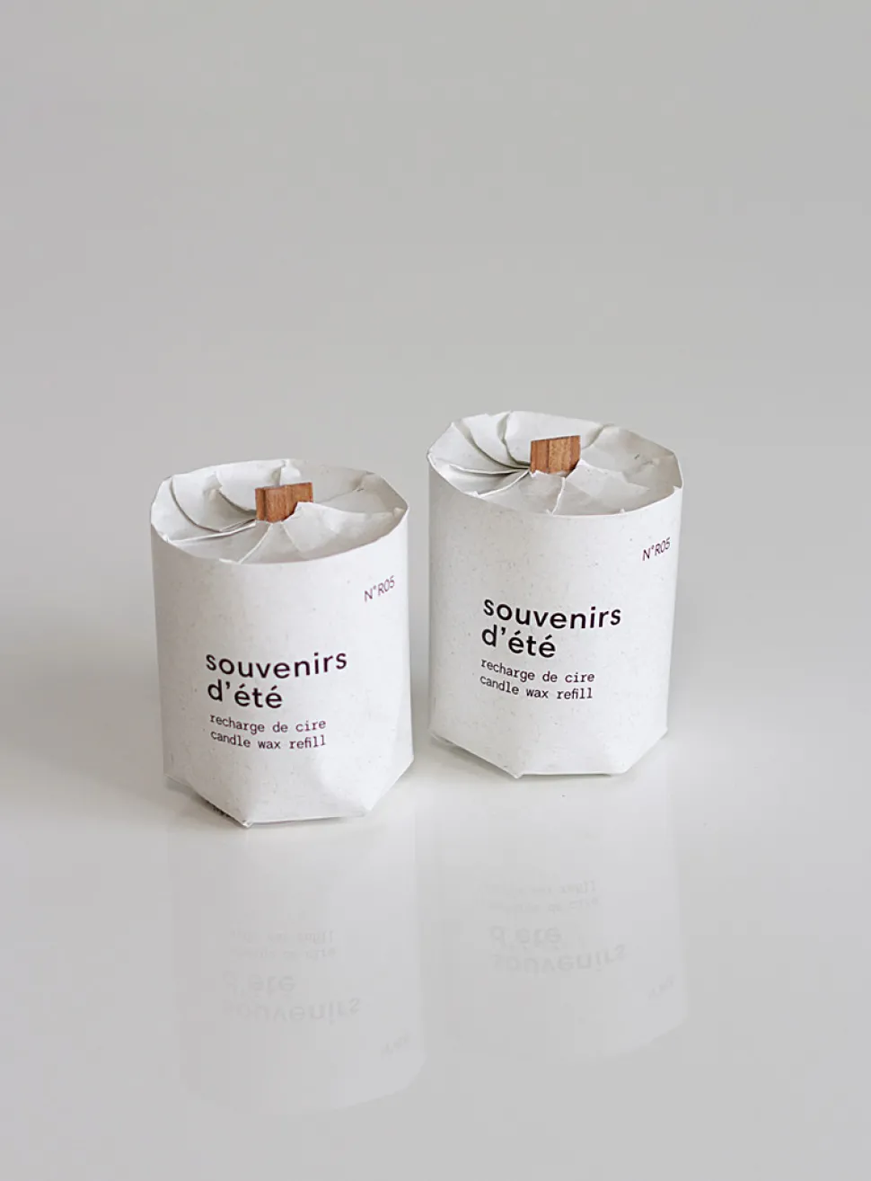 Wax refills for cement jar