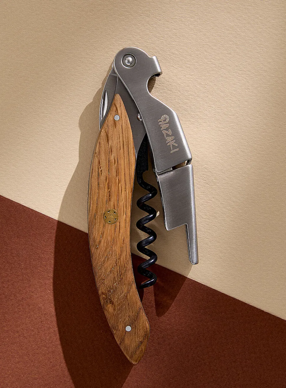 White oak bottle opener