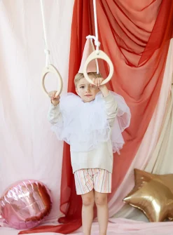 Wooden gymnastic rings