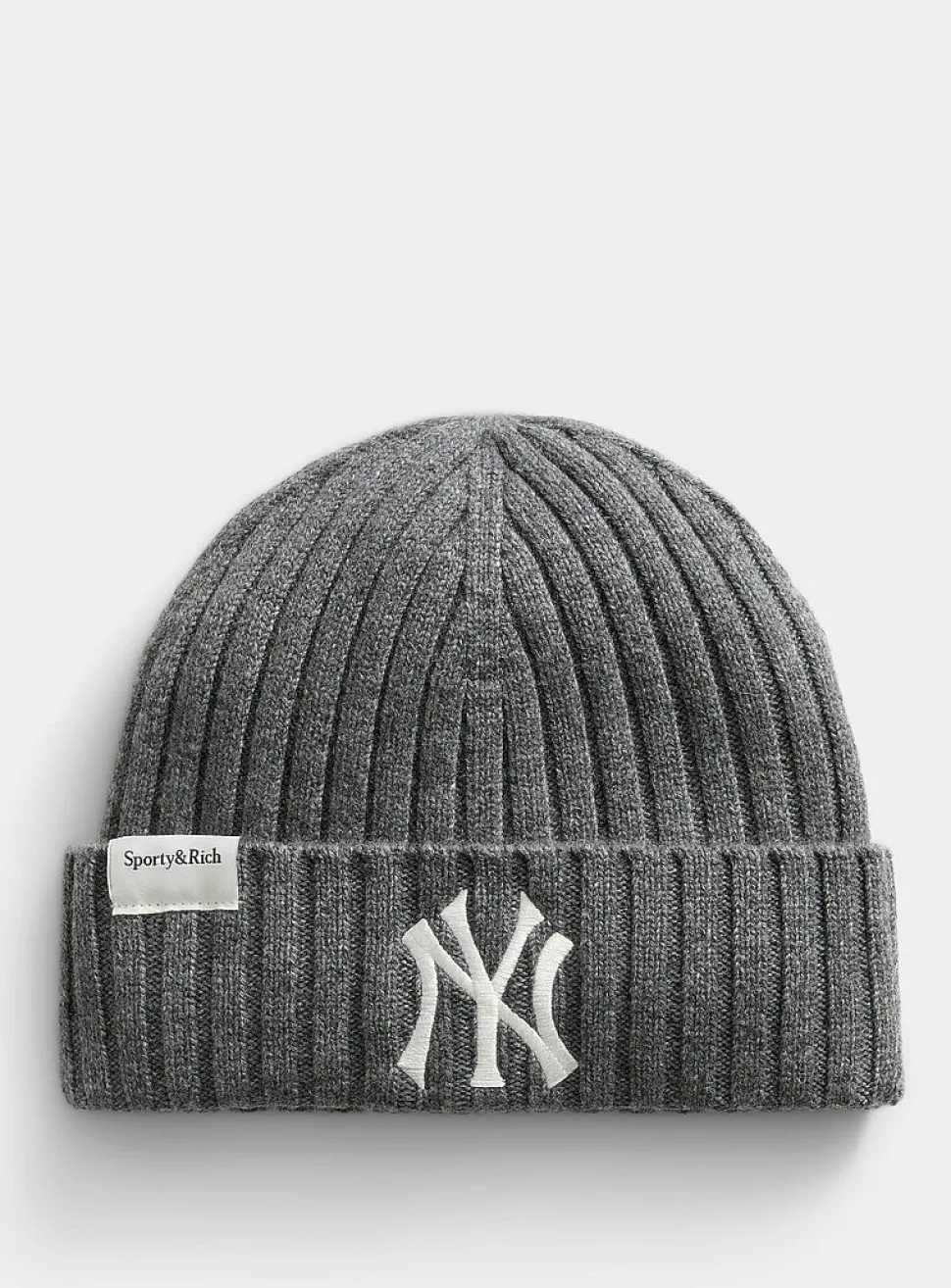 Yankees wool and cashmere ribbed tuque