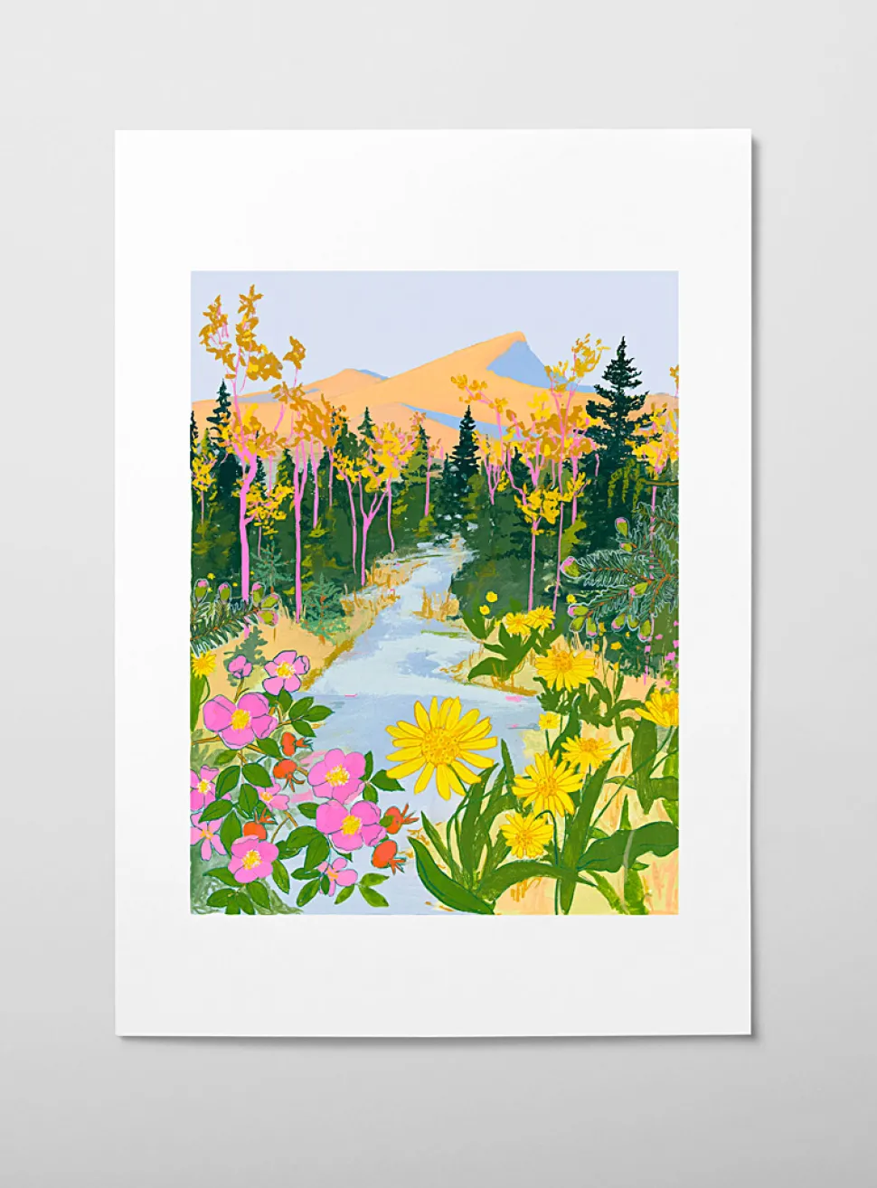 Yukon art print